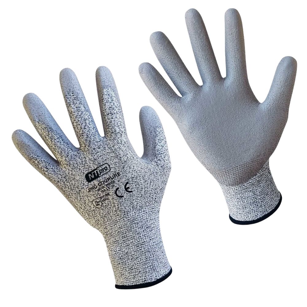 GANTS PRO COUPURE GRIS CHINE - 09